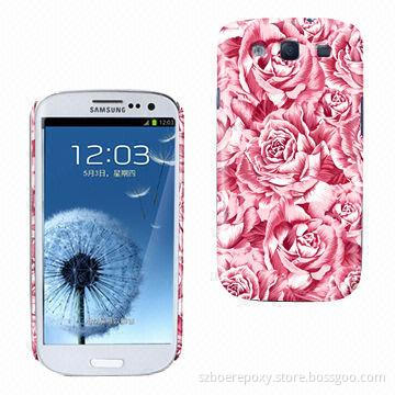 Case for Cell Phone, Color Printing with Rubber Coating